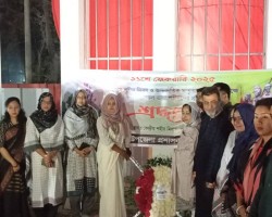 21 ফেব্রুয়ারী 2025 উপলক্ষ্যে পুষ্পস্তবক অর্পন